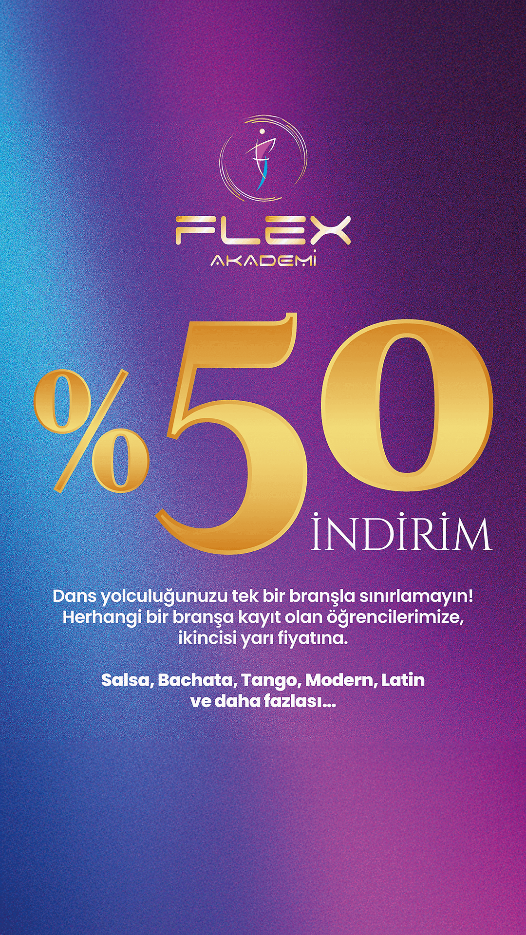 İkinci Branş %50 İndirimli!